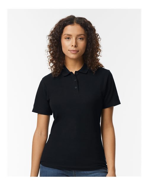 Gildan Women's Softstyle® Pique Polo - 64800L