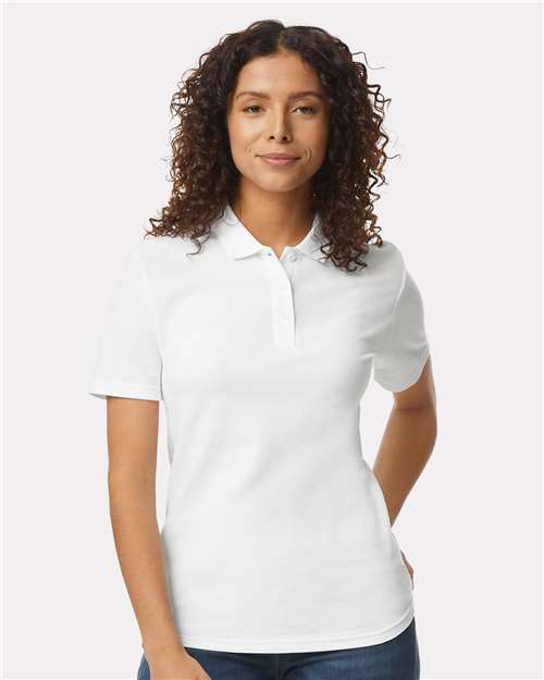 Gildan Women's Softstyle® Pique Polo - 64800L