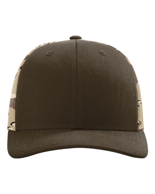 Richardson Printed Mesh Trucker Cap - 112PM