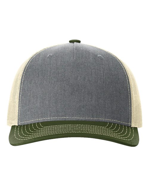 Richardson Five-Panel Trucker Cap - 112FP