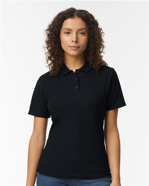 Gildan Women's Softstyle® Pique Polo - 64800L