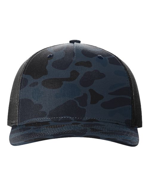 Richardson Five-Panel Printed Trucker Cap - 112PFP
