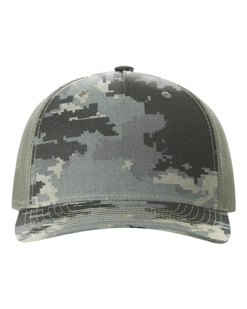 Richardson Five-Panel Printed Trucker Cap - 112PFP