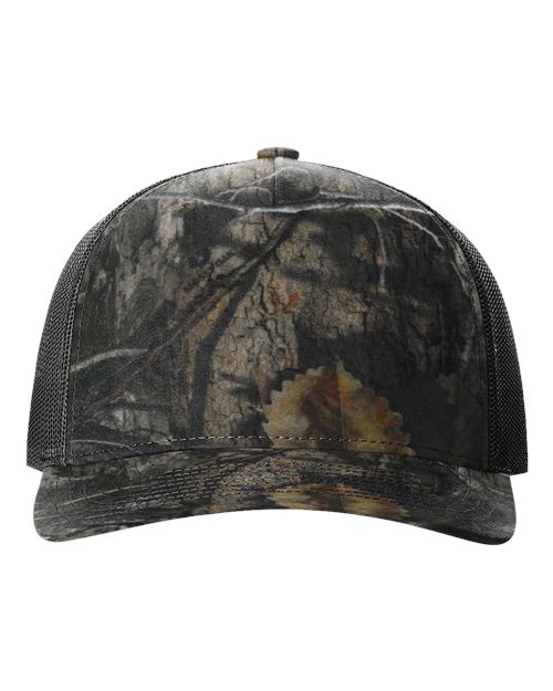 Richardson Five-Panel Printed Trucker Cap - 112PFP
