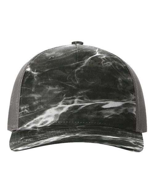 Richardson Five-Panel Printed Trucker Cap - 112PFP