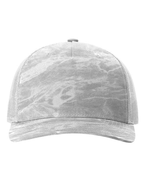 Richardson Five-Panel Printed Trucker Cap - 112PFP