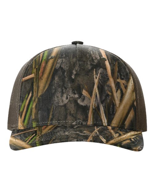 Richardson Five-Panel Printed Trucker Cap - 112PFP