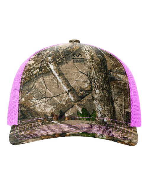 Richardson Five-Panel Printed Trucker Cap - 112PFP