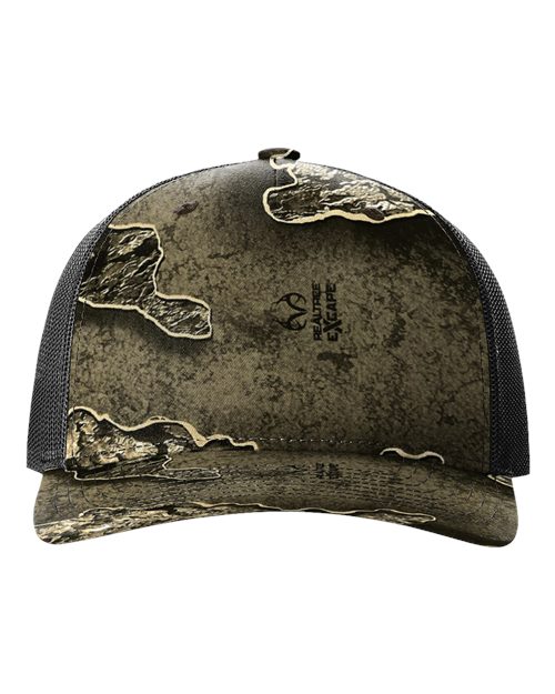 Richardson Five-Panel Printed Trucker Cap - 112PFP