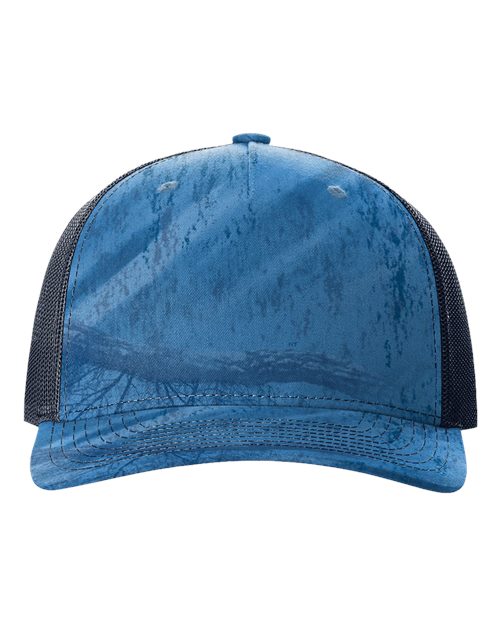 Richardson Five-Panel Printed Trucker Cap - 112PFP