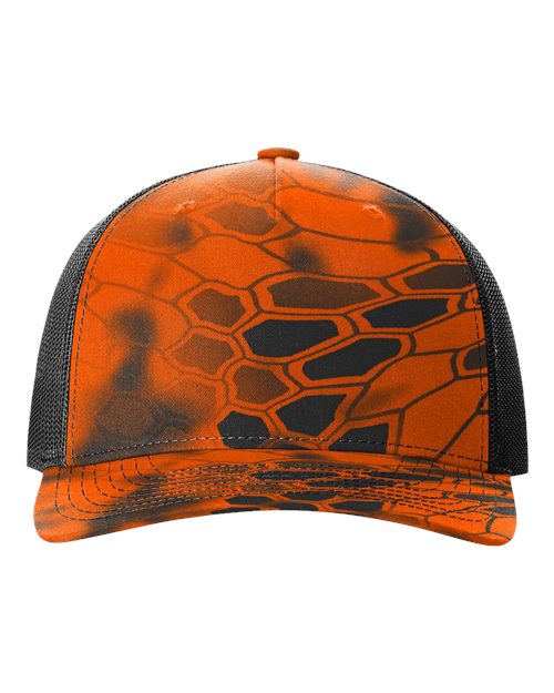 Richardson Five-Panel Printed Trucker Cap - 112PFP