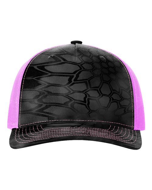 Richardson Printed Five-Panel Trucker Cap - 112PFP