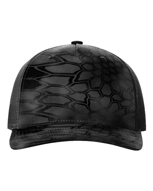 Richardson Five-Panel Printed Trucker Cap - 112PFP