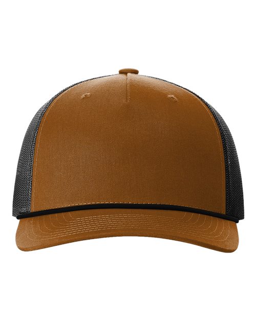 Richardson Five-Panel Trucker with Rope Cap - 112FPR