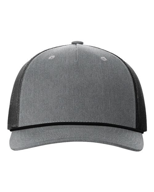 Richardson Five-Panel Trucker with Rope Cap - 112FPR