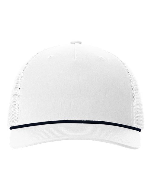Richardson Five-Panel Trucker with Rope Cap - 112FPR