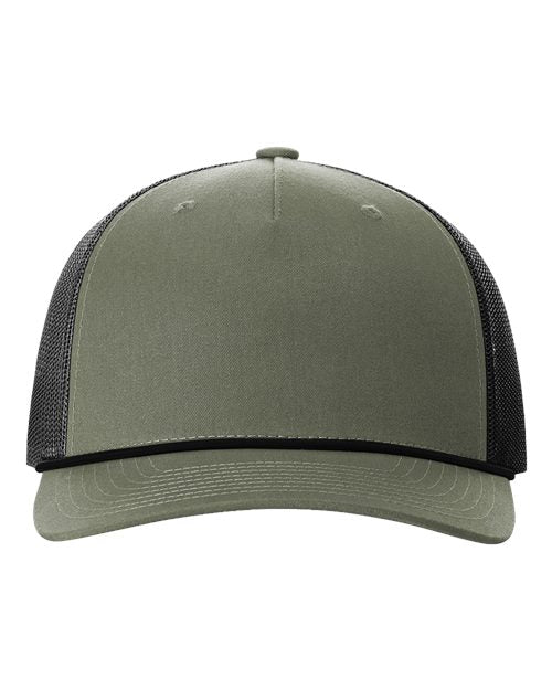Richardson Five-Panel Trucker with Rope Cap - 112FPR