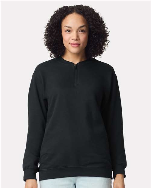 Gildan Unisex Softstyle® Midweight 1/4 Zip Sweatshirt - SF008