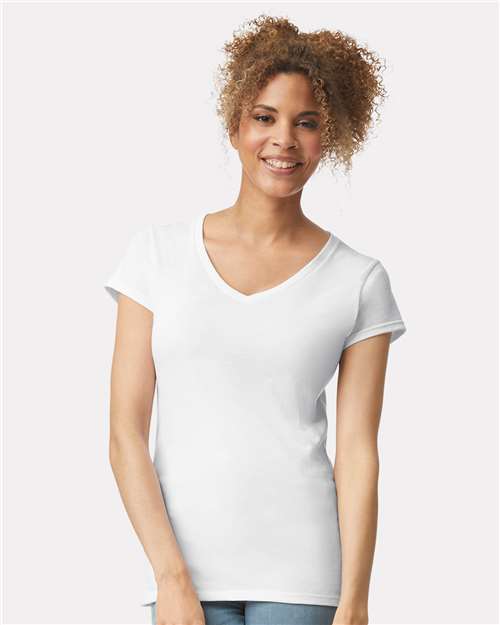 Gildan Women's Softstyle® V-Neck T-Shirt - 64V00L