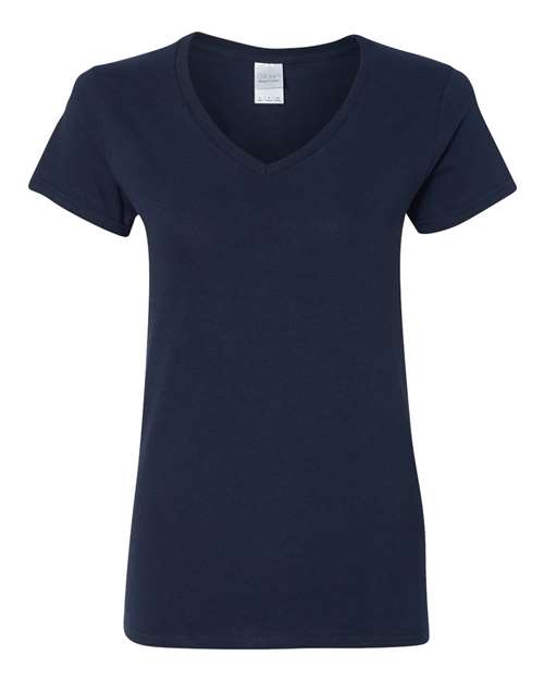 Gildan Women's Heavy Cotton™ V-Neck T-Shirt - 5V00L