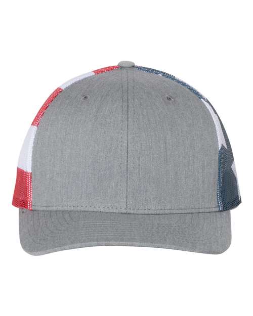 Richardson Printed Mesh Trucker Cap - 112PM