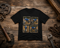 Personalized Custom Motorcycle Graphic T-shirt