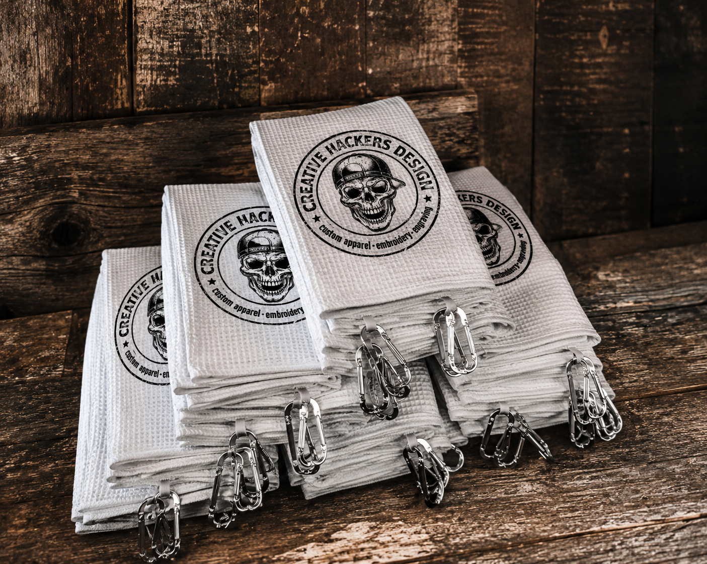 TW60 Port Authority® Waffle Microfiber Golf Towel
