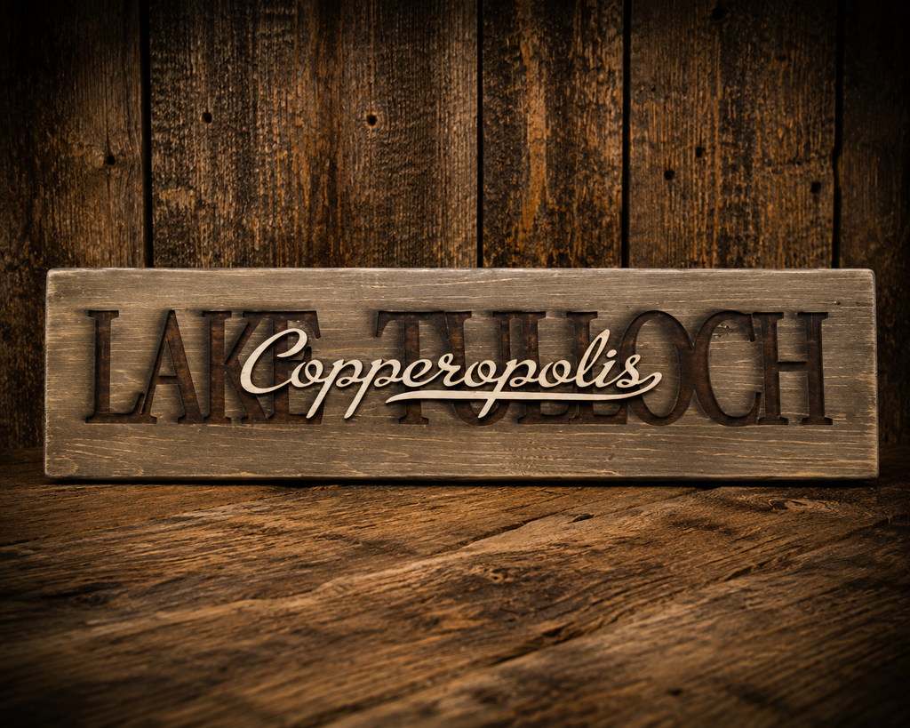 Laser Engraved Wood 3D