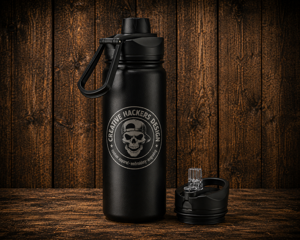 32oz Insulated Water Bottle Engraved