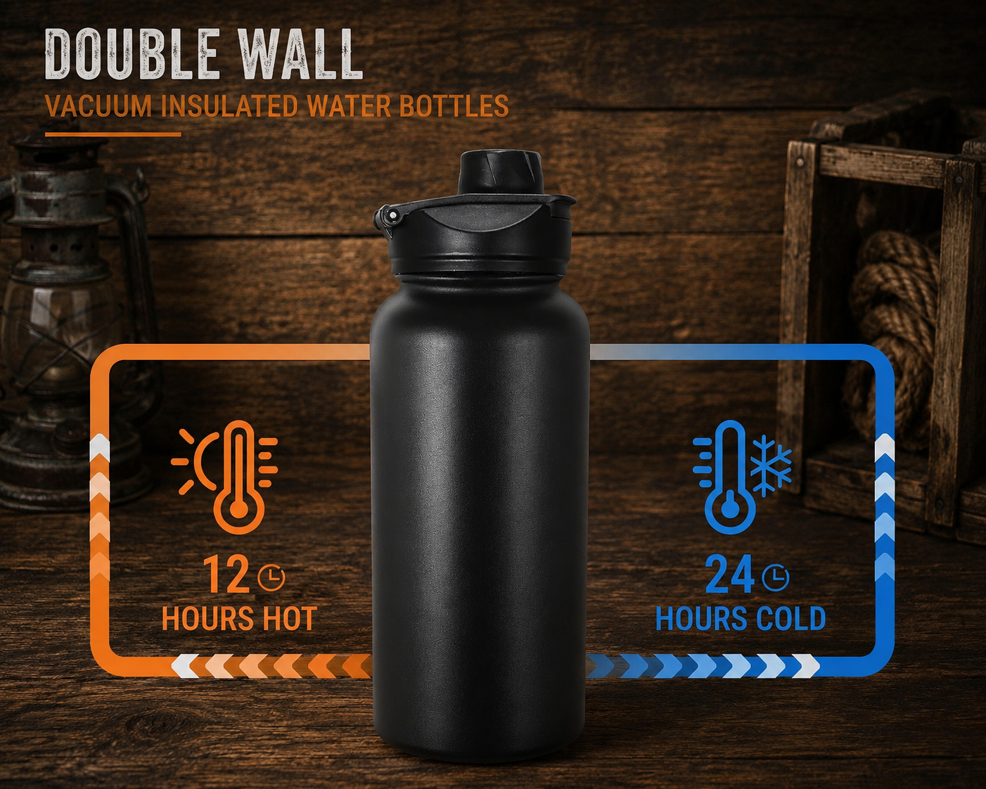 32oz Insulated Water Bottle Engraved