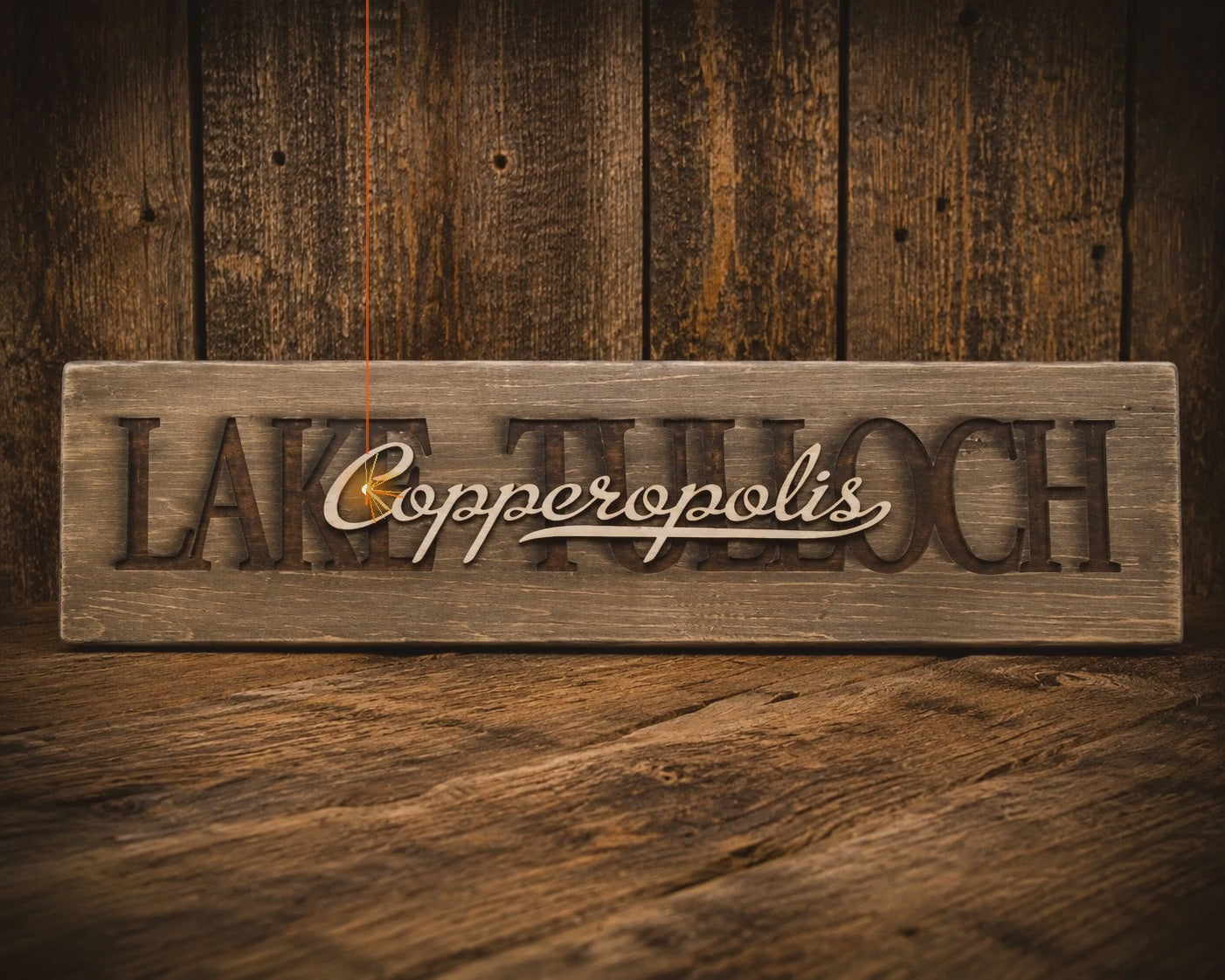 Laser Engraved Wood 3D